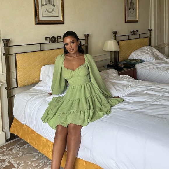 Princess Polly Danny long sleeve mini dress - Picture 1 of 5